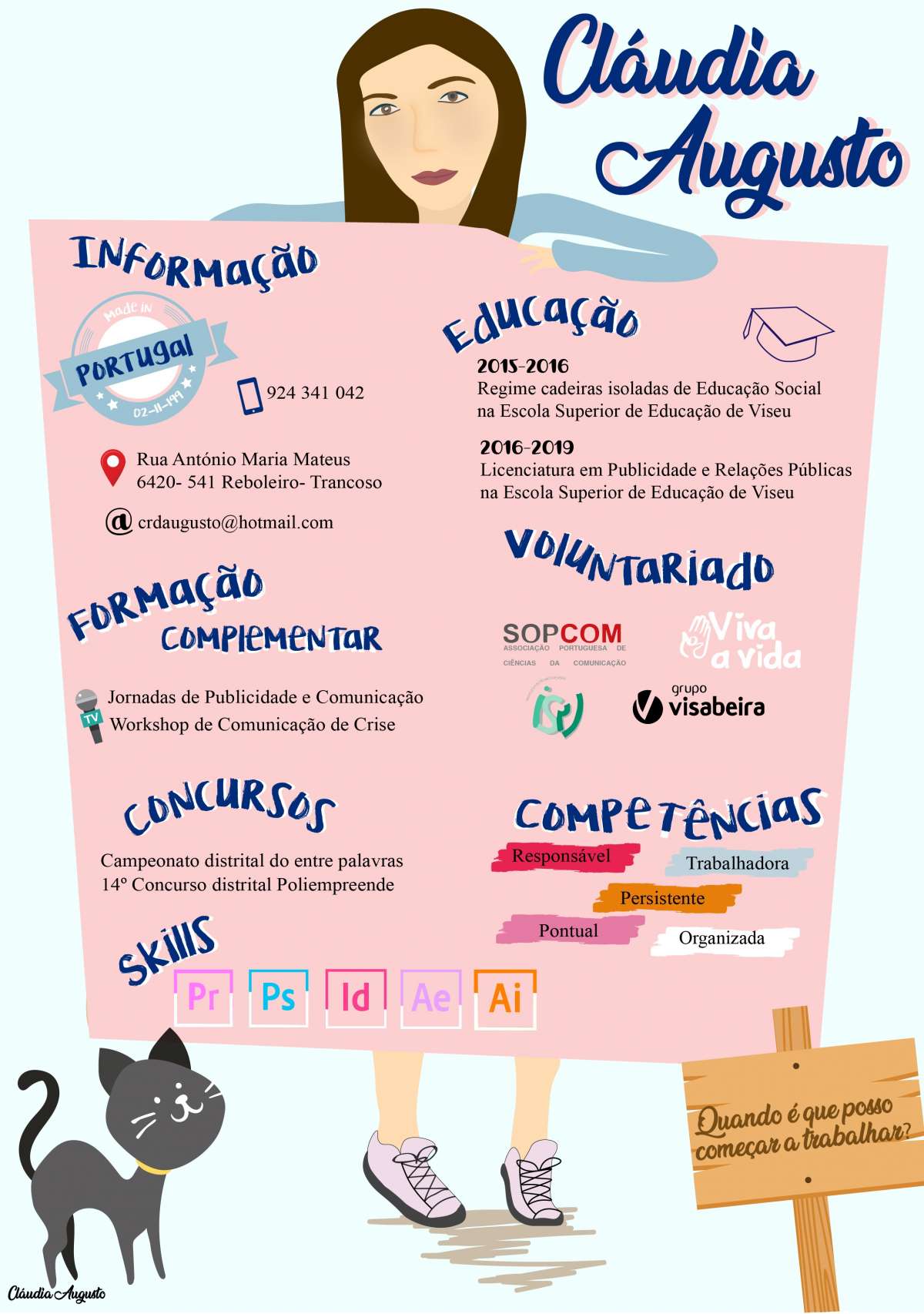 Cláudia Augusto - Pinhel - Social Media Management