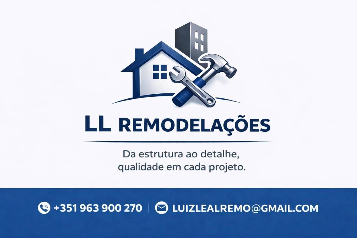 LL Remodelações - Póvoa de Varzim - Dachreinigung
