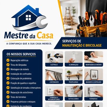 Mestre da casa - Porto de Mós - Pavillon reparieren oder pflegen