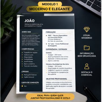 GOD CV | Currículos Personalizados - Barreiro - Escrita e Transcrição
