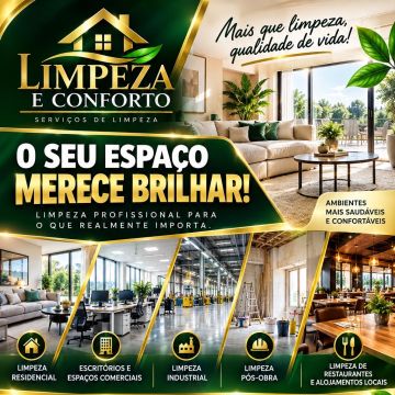 Limpeza e Conforto - Leiria - Limpieza de ventanas