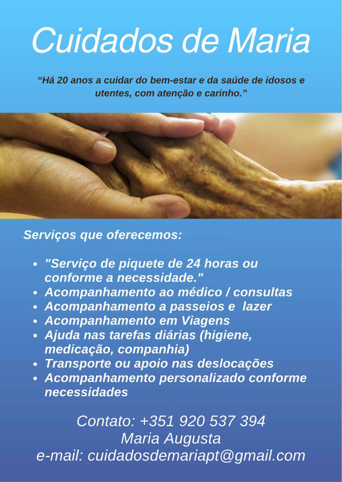 Maria Santana - Cascais - Organizador del hogar