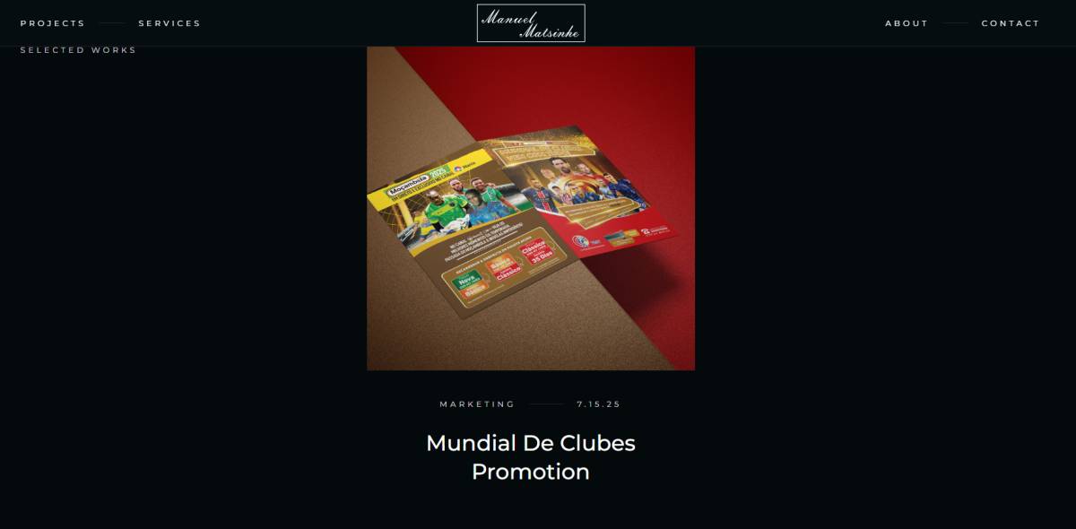 Manuel Lúcio - Loures - UI Design