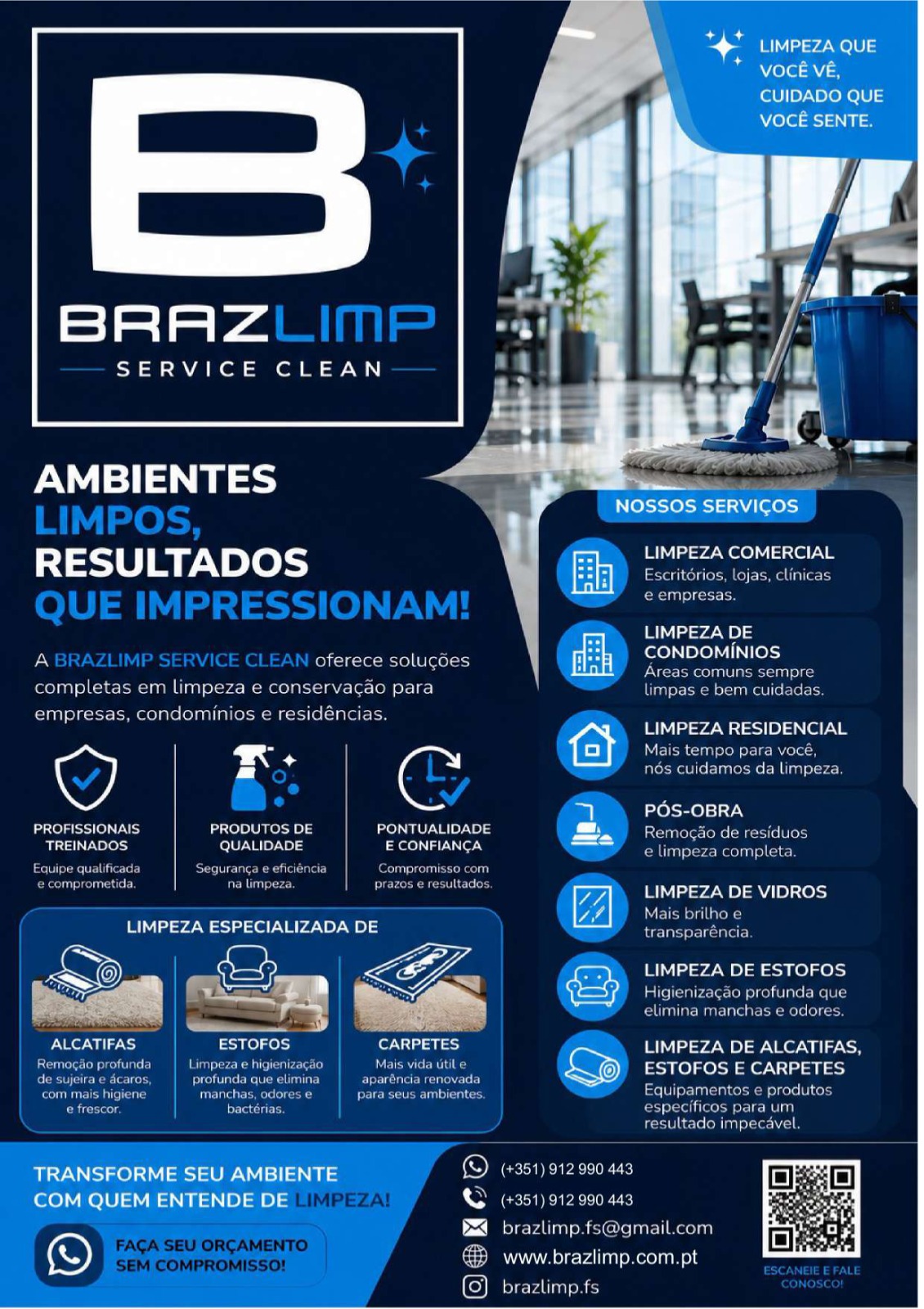 Brazlimp Service Clean - Lisboa - Limpieza de primavera