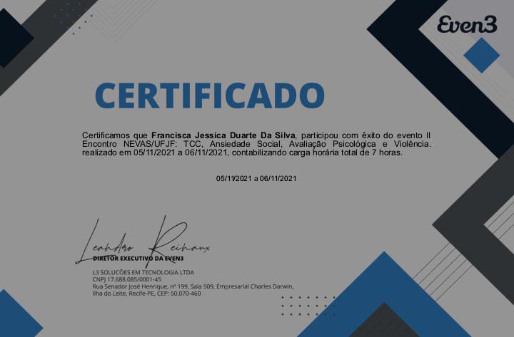 JessicaDuarte Psi - Almeida - Speech Therapy