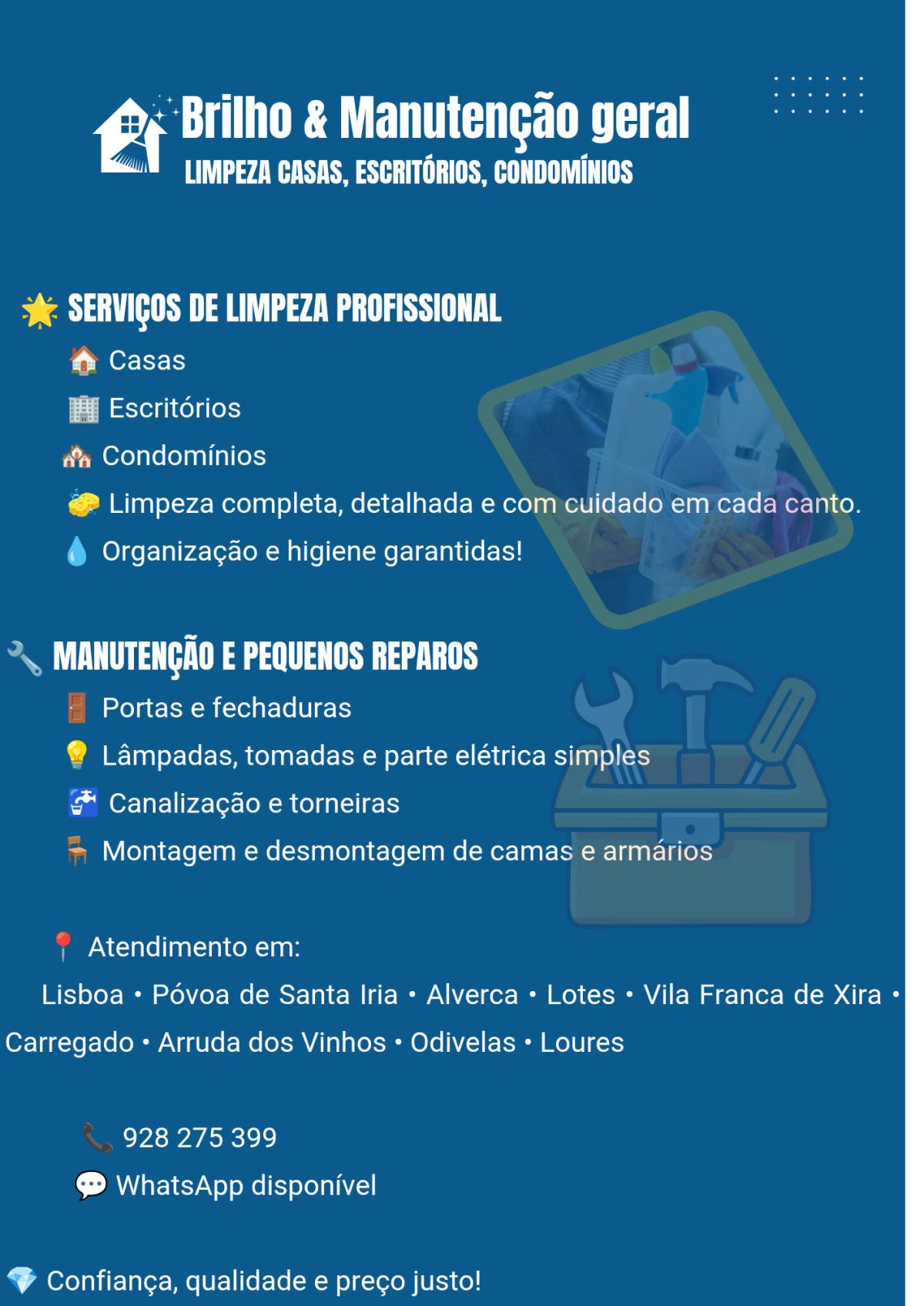 Brilho & Manutenção geral - Vila Franca de Xira - Reparação de Ar Condicionado