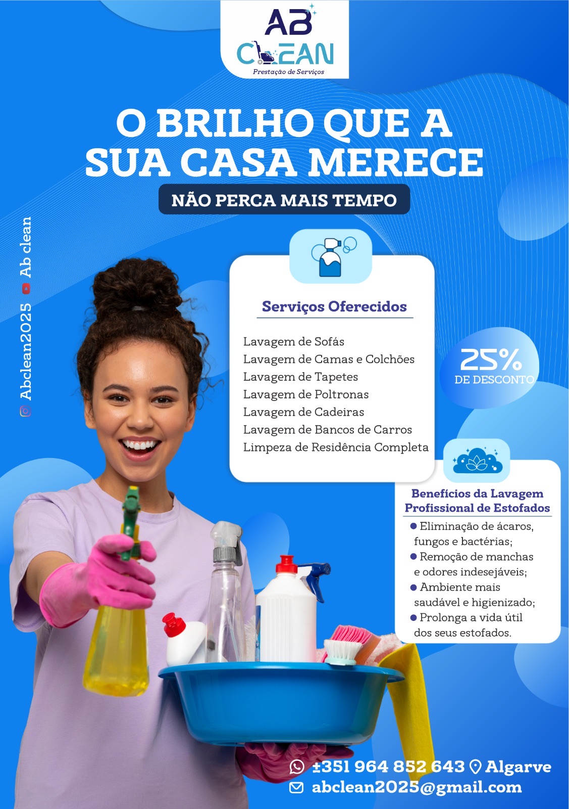AB CLEAN Prestações de Serviços - Vila Real de Santo António - Möbel- und Polsterreinigung