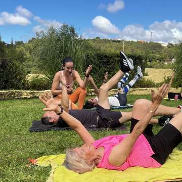 Bianca Agostinho - Sintra - Treino de TRX