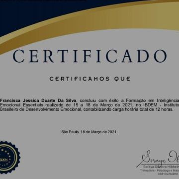 JessicaDuarte Psi - Almeida - Psychotherapy