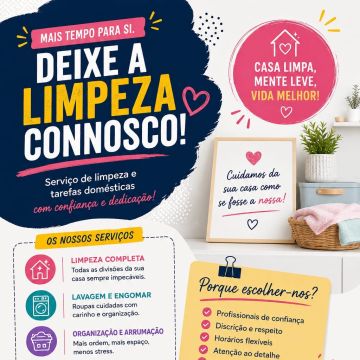 Limpezas domesticas - Ponte de Lima - Organizador del hogar