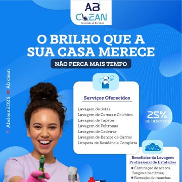 AB CLEAN Prestações de Serviços - Vila Real de Santo António - Teppich-, Vorlegerreinigung