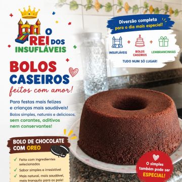 Rei dos Insufláveis - Sintra - Fabrico de Bolos
