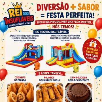 Rei dos Insufláveis - Sintra - Serviço de Catering para Casamentos