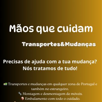 Mãos que cuidam - Alcobaça - Déménagement de meubles et structures lourdes
