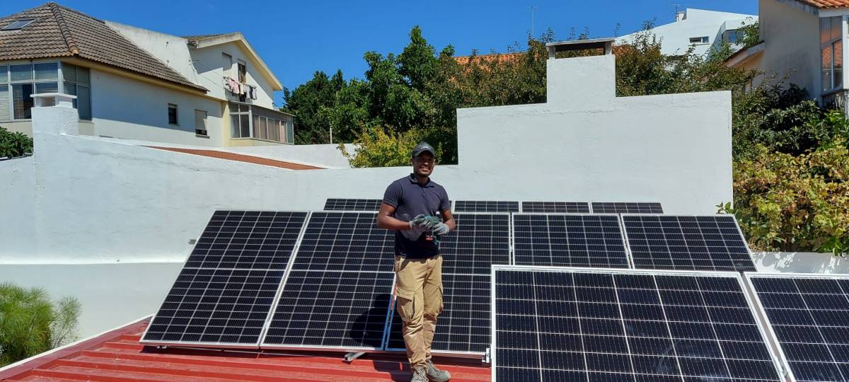 Trigueiros - Sesimbra - Instalação de Painel Solar