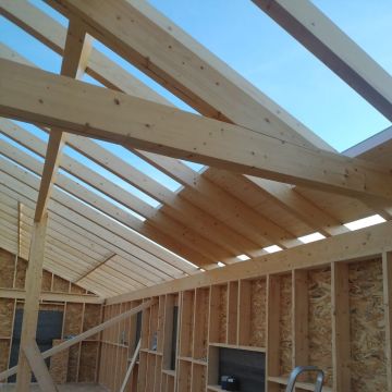 Construções em Madeira - Alenquer - Interior Wall Addition