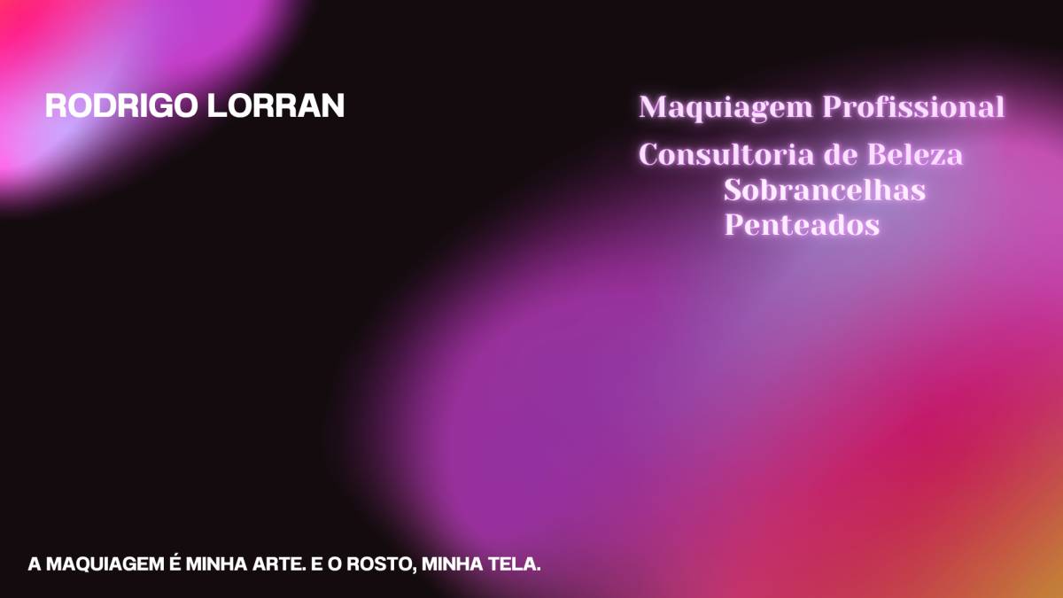 Rodrigo Lorran-Consultor de Beleza - Lisboa - Cabeleireiros e Maquilhadores