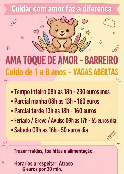 babyssitter - Barreiro - Babysitting