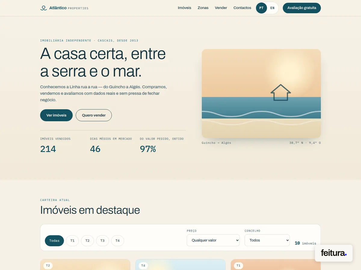 Feitura.com - Sintra - Design de UX