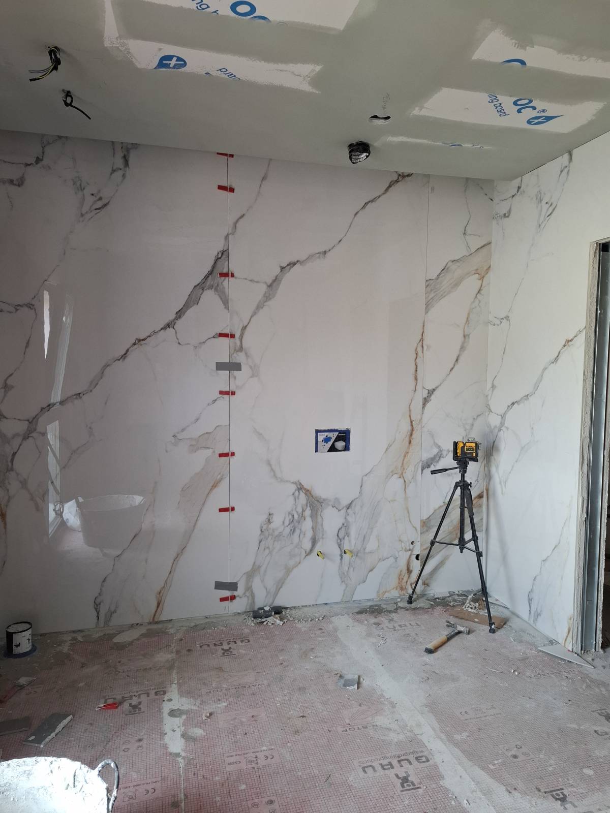 Gleidson azulegista - Vila Franca de Xira - Adición de pared interior