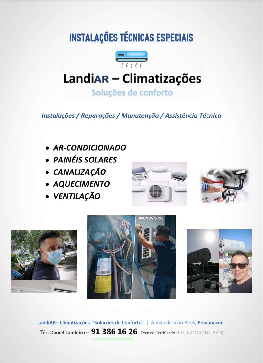 LandiAR - Climatizações - Penamacor - Problemas em Canais e Respiradouros