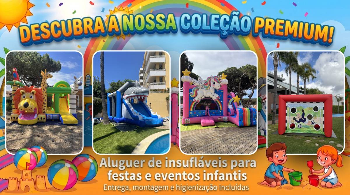 Mega Saltos - Cascais - Aufblasbare Rutsche mieten