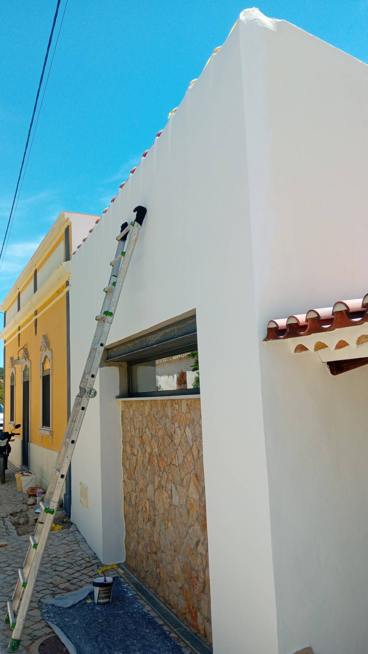 Botafogo pinturas - Loulé - Construção de Parede Interior