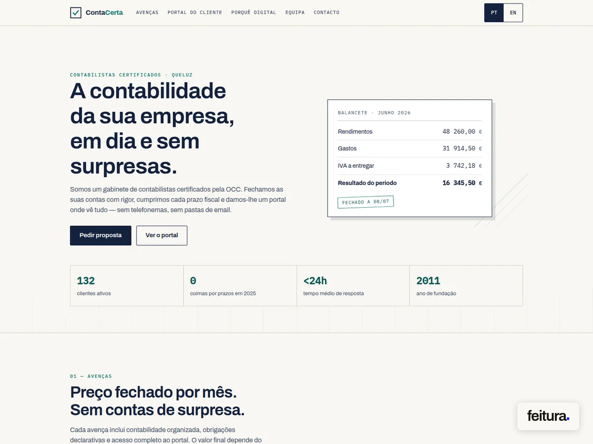 Feitura.com - Sintra - Web Design