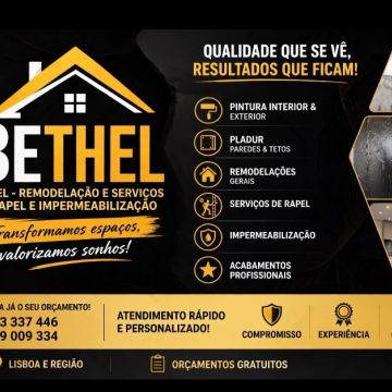 Bethel remodelação e serviços de rapel - Cascais - Eliminación de amianto