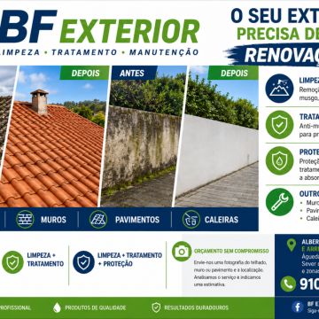 BF Exterior - Albergaria-a-Velha - Nettoyage de toiture