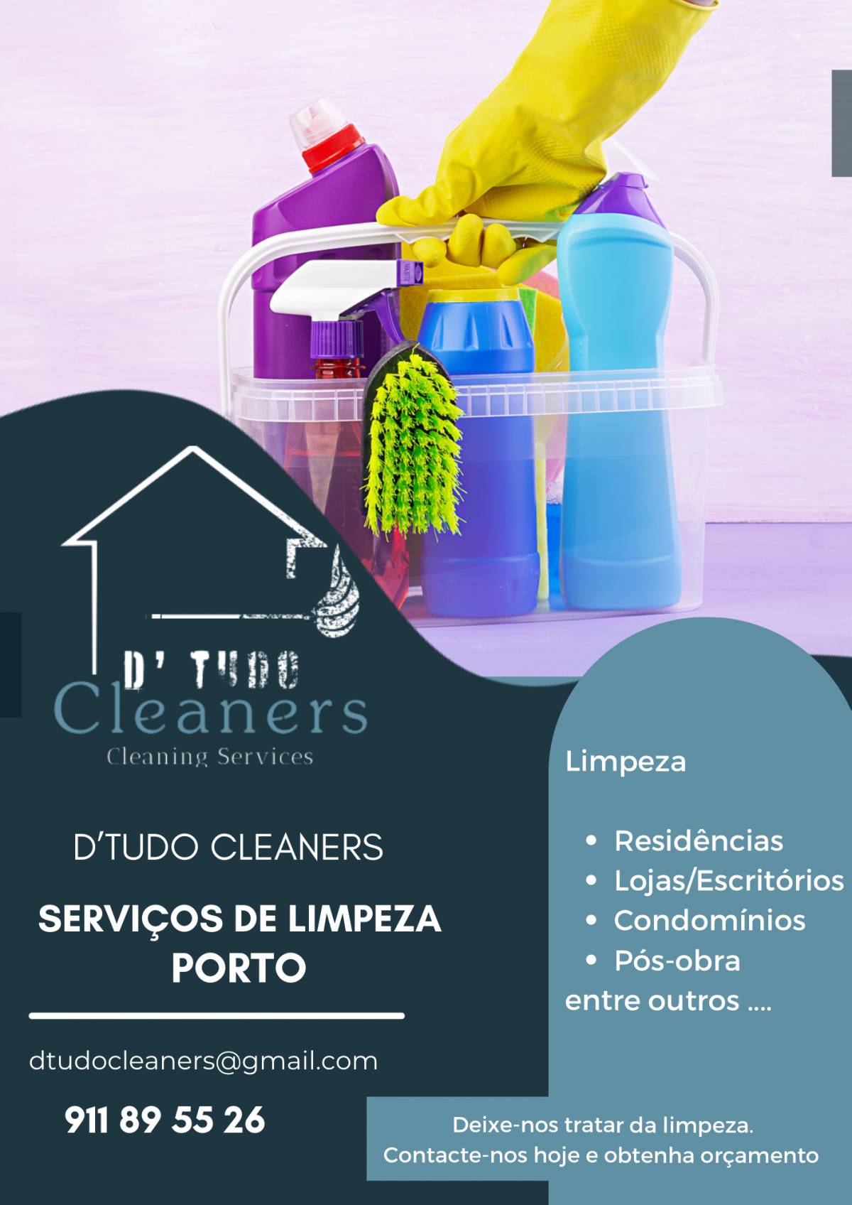 D’Tudo Cleaners - Gondomar - Limpeza a Fundo