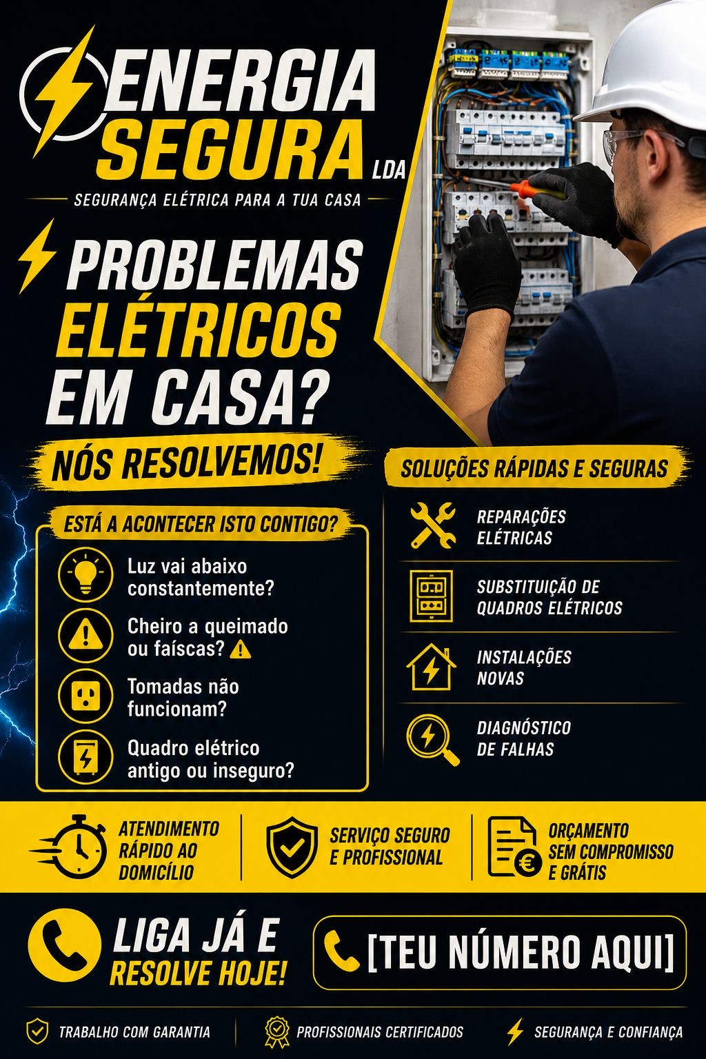 Energia Segura. - Moita - Elektro- und Verdrahtungsprobleme