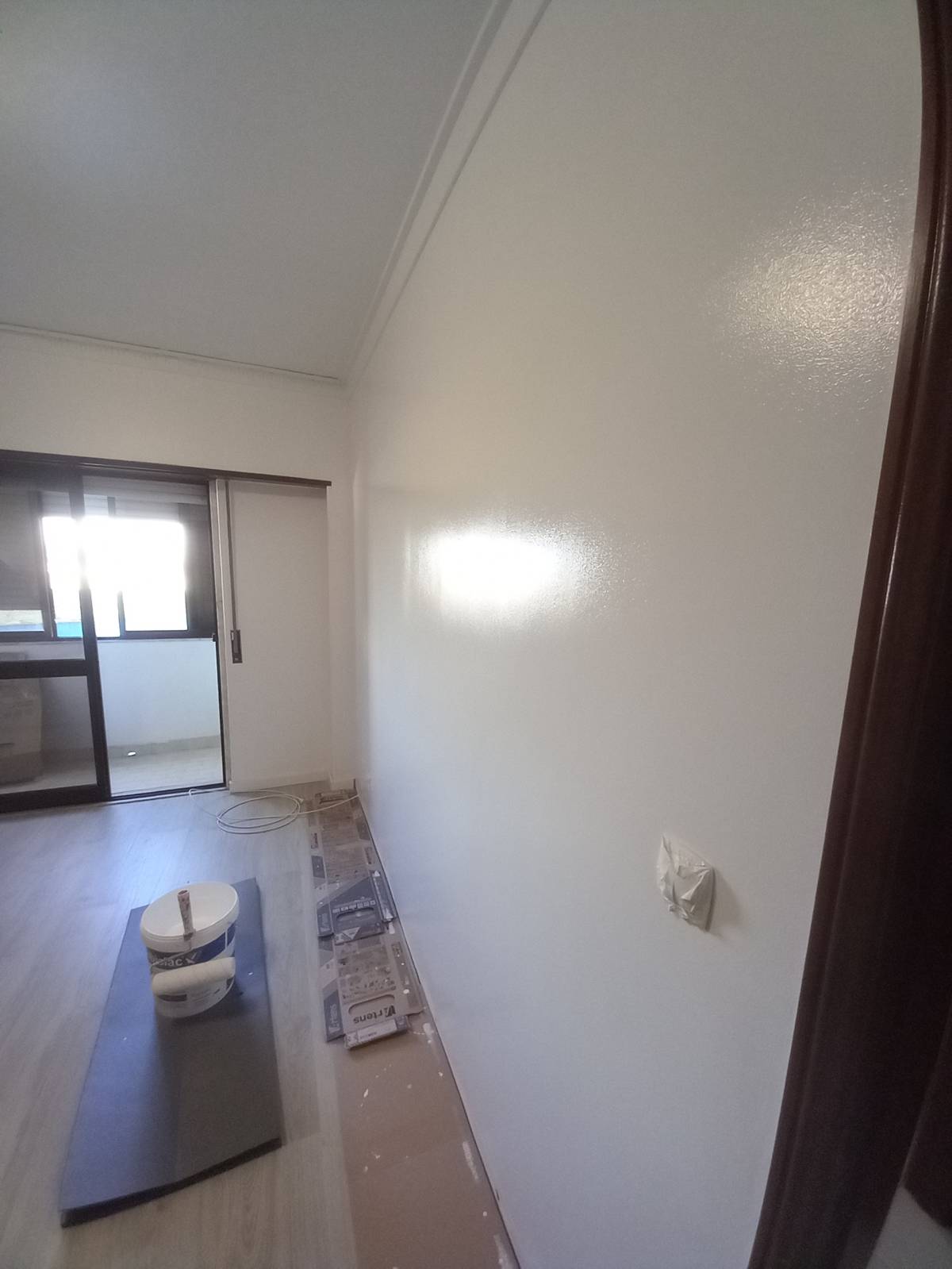 Adrilar remodelação - Odivelas - Adición de pared interior