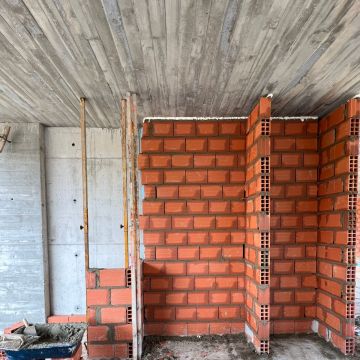 Kaique remodelação - Mafra - Corte de Betão