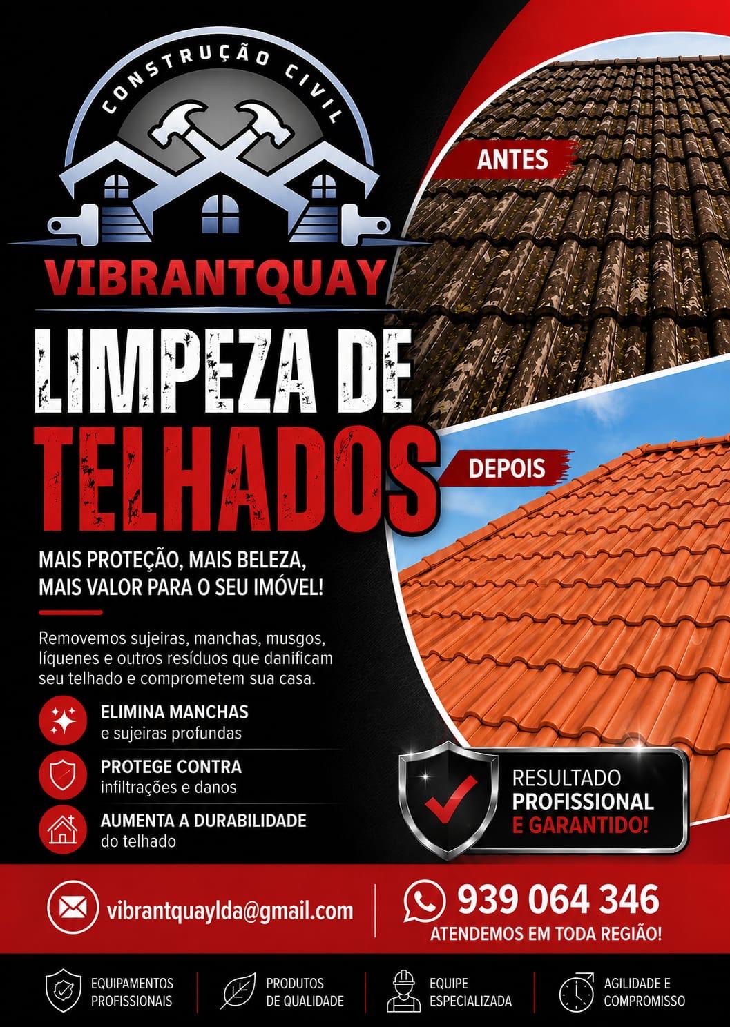 VibrantQuay Lda - Lagoa - Roof Installation or Replacement