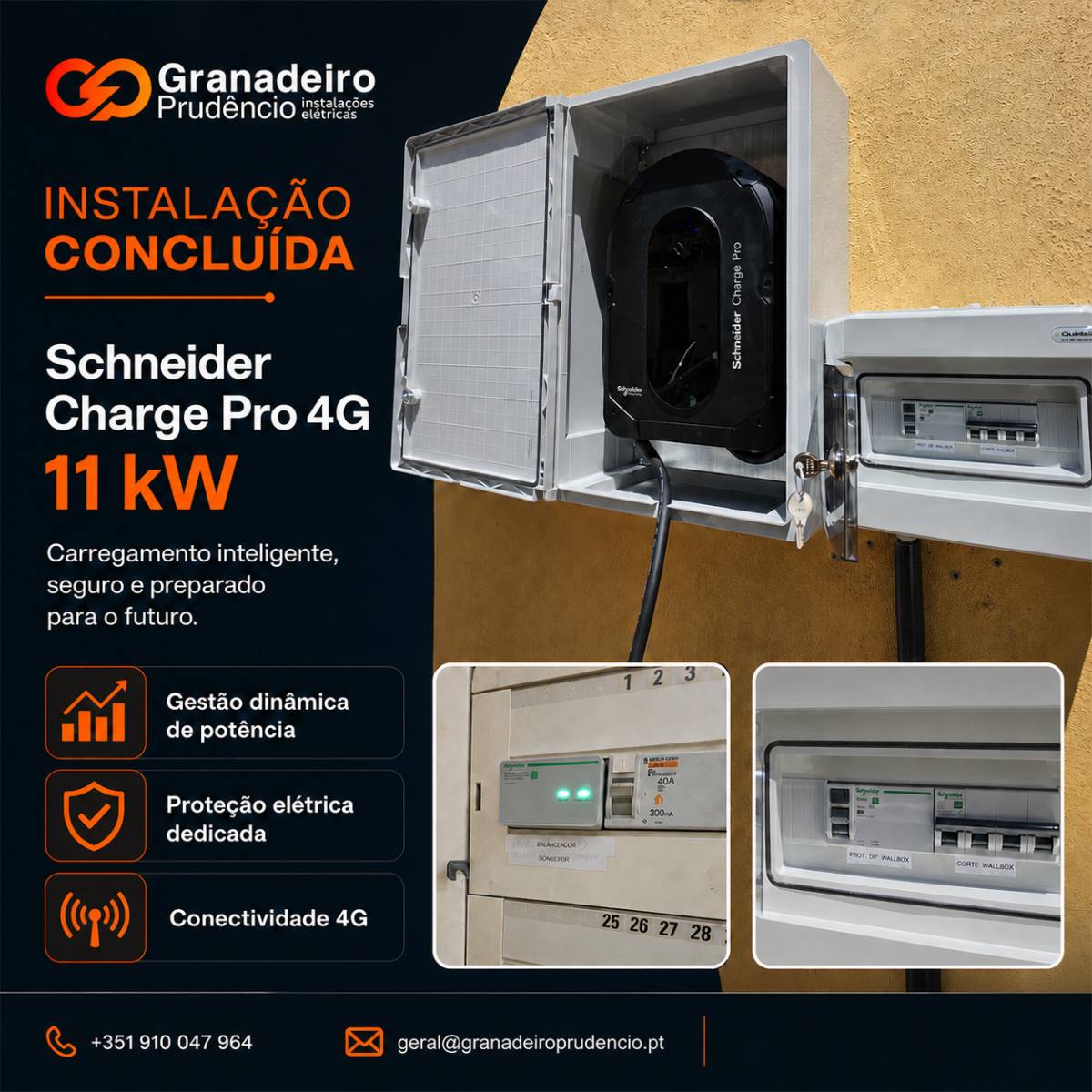 Granadeiro Prudêncio Instalações Elétricas - Amadora - Fiação