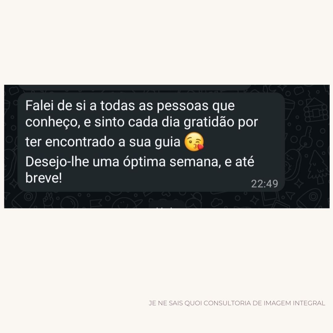 Daniela Fernandes - Consultora de Imagem Integral - Imagem e Mindset - Oeiras - Compras Personalizadas