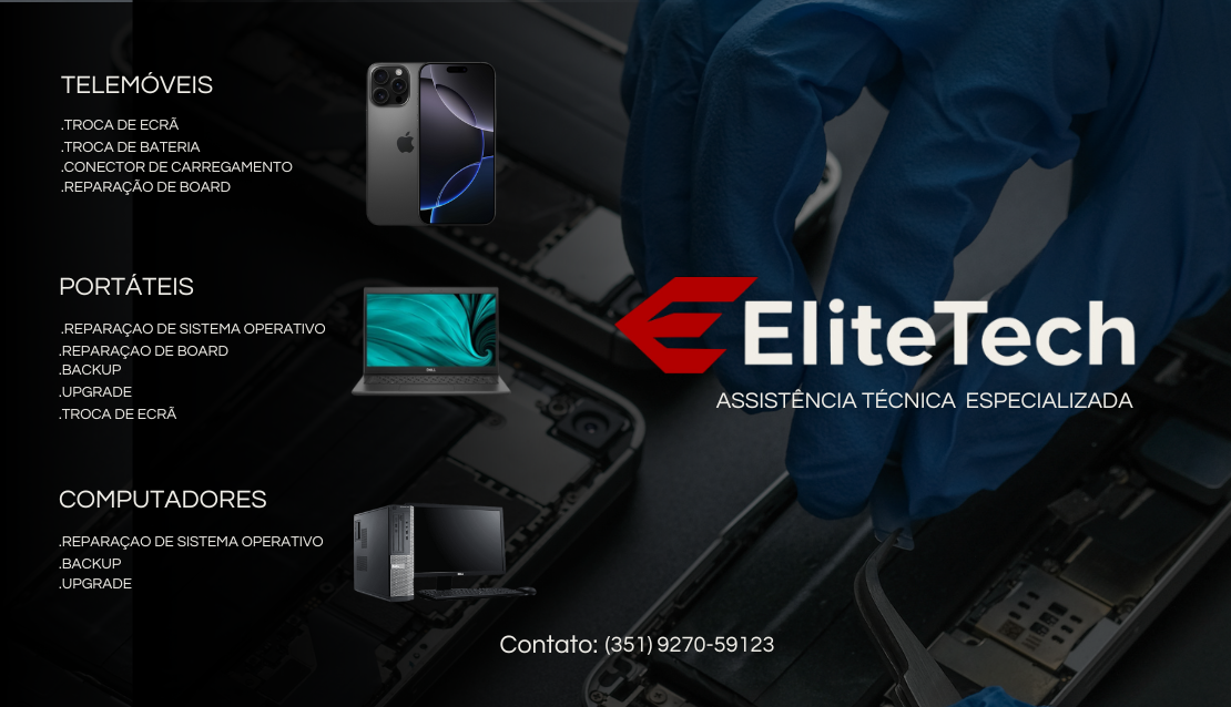 Elite-Tech - Oeiras - Phone or Tablet Repair