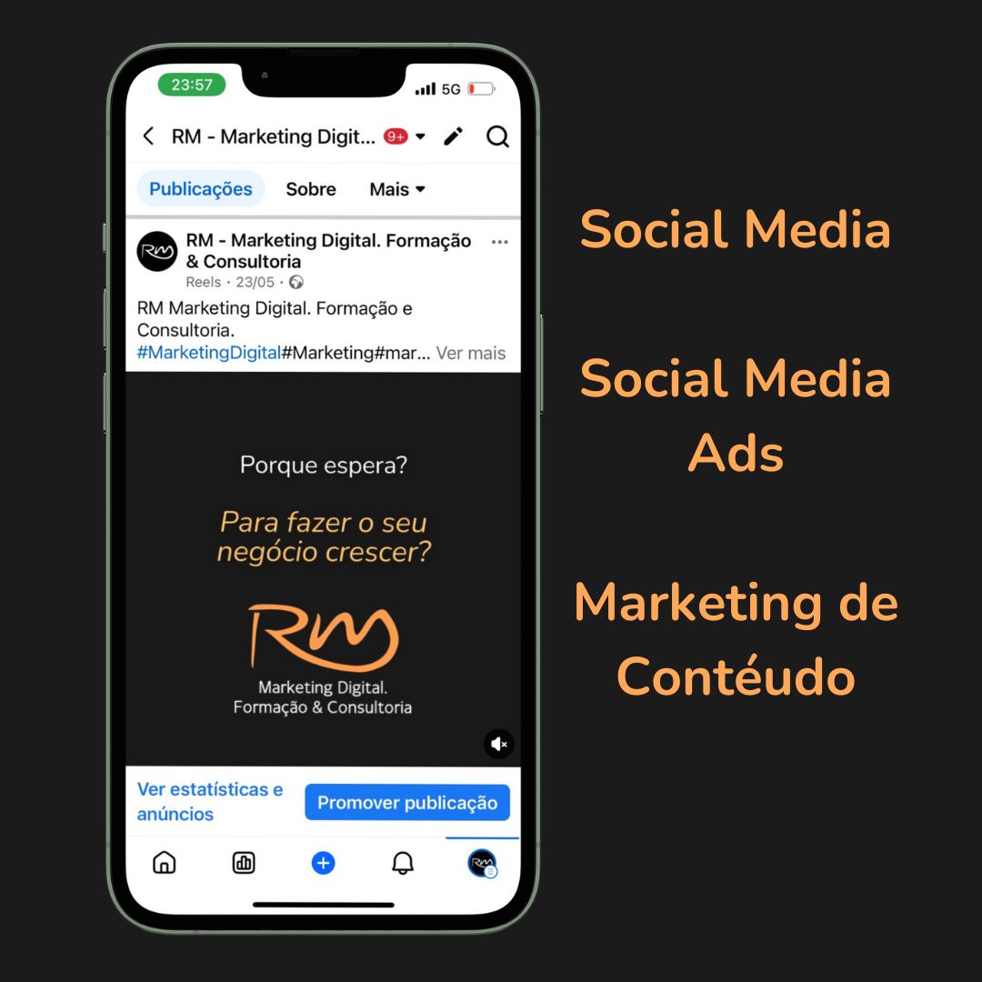 RM - Marketing Digital. Formação & Consultoria - Sintra - Desenvolvimento de Aplicações iOS