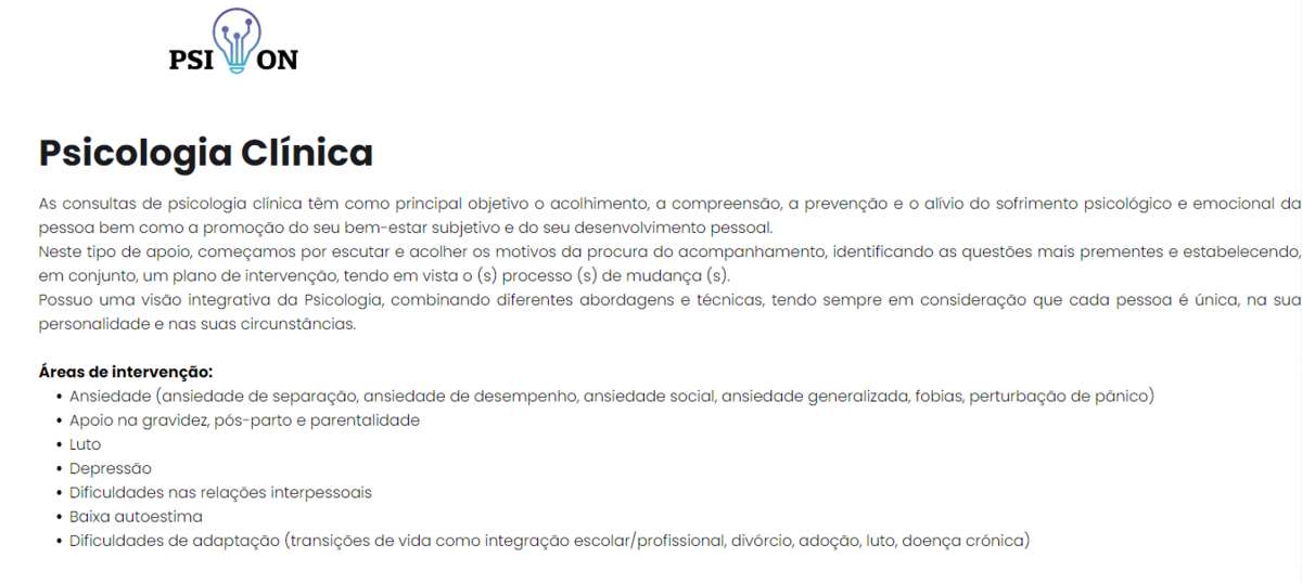 PSIO - Coaching Académico e Psicologia Clínica Online - Lisboa - Lebensberatung