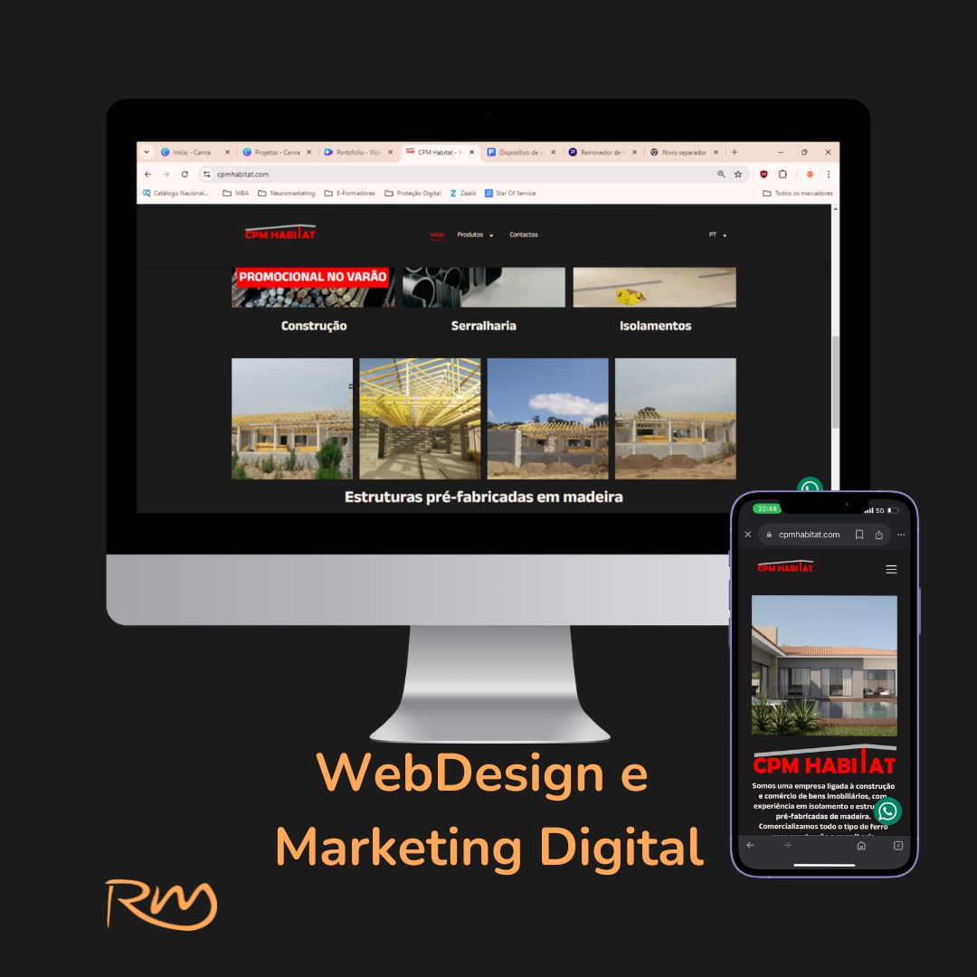 RM - Marketing Digital. Formação & Consultoria - Sintra - Edição de Conteúdos
