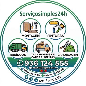Serviçosimples24h - Leiria - Baumstumpf oder -wurzel wegfräsen und entfernen