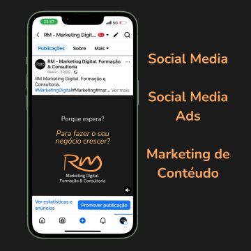 RM - Marketing Digital. Formação & Consultoria - Sintra - Desenvolvimento de Aplicações iOS