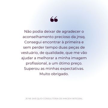 Daniela Fernandes - Consultora de Imagem Integral - Imagem e Mindset - Aveiro - Personal Shopper