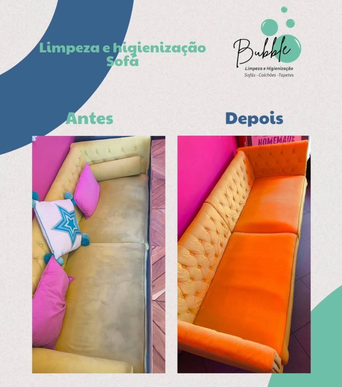Bubble - Limpeza e Higienização de Estofos - Portimão - Nettoyage