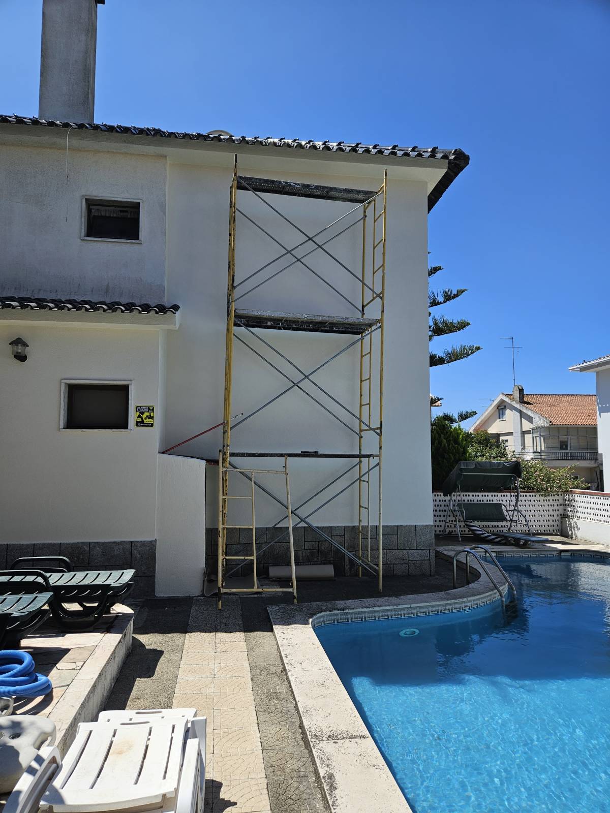 Casa do pai Remodelações - Sintra - Remoção de Amianto