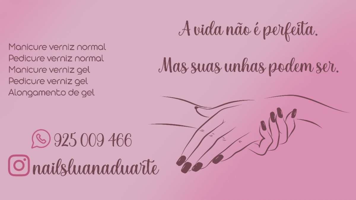 Luana Duarte - Guimarães - Manicure e Pedicure