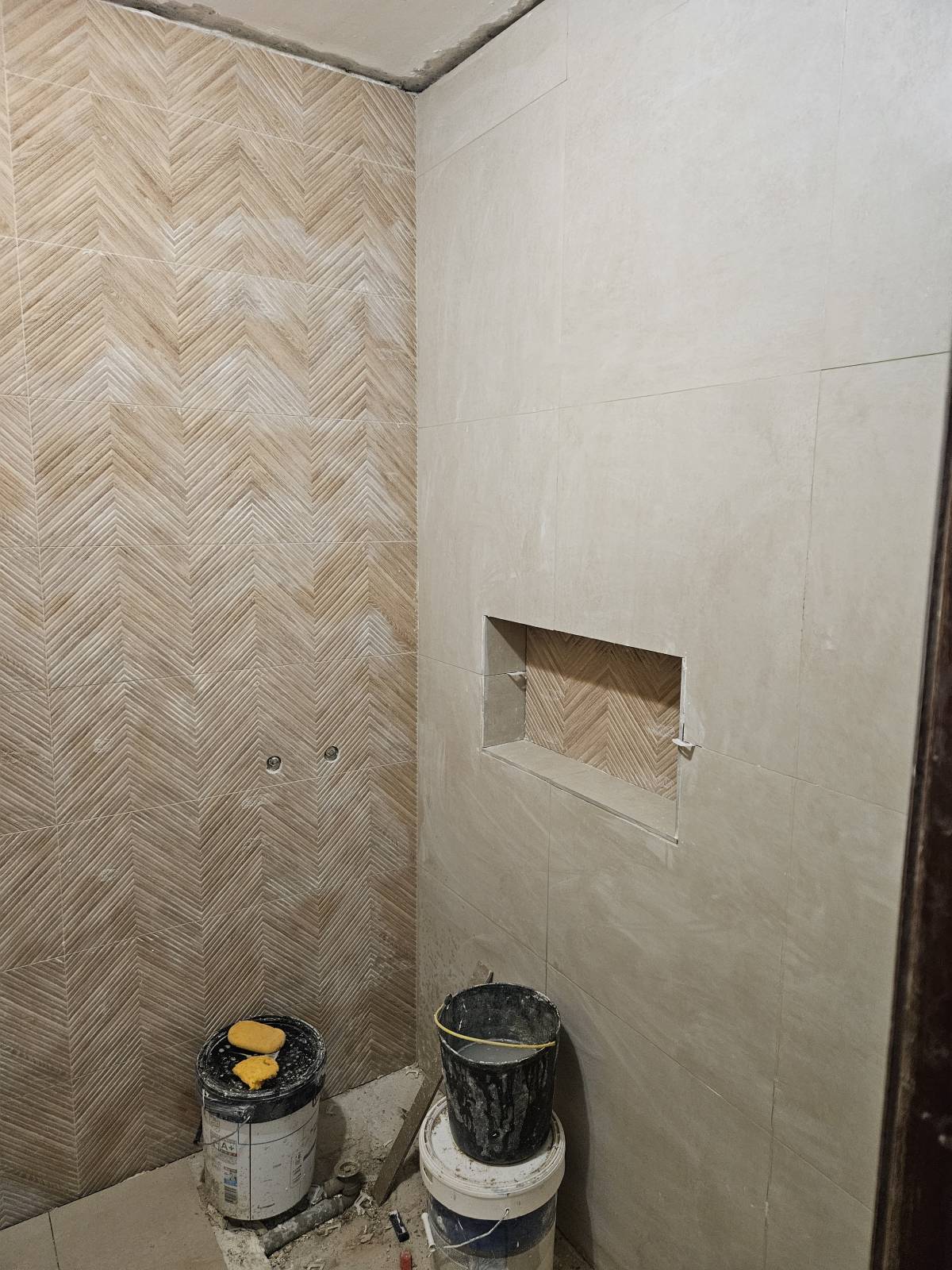 Casa do pai Remodelações - Sintra - Revestimento de Casa de Banho