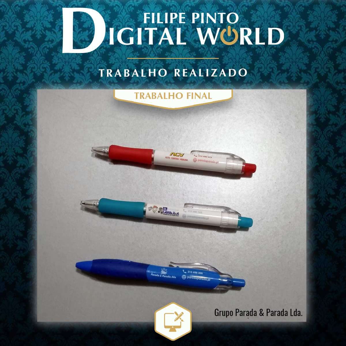 Filipe Pinto Digital World - Sesimbra - Design de Blogs