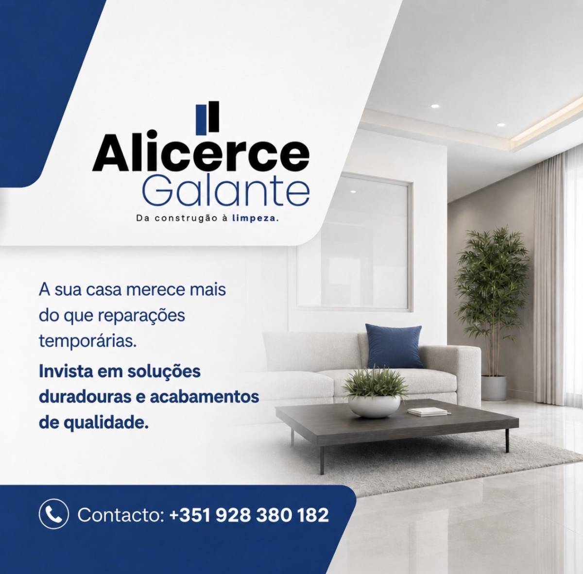 Grupo Alicerce Serviços e Construções - Vila Nova de Gaia - Grundstücksreinigung